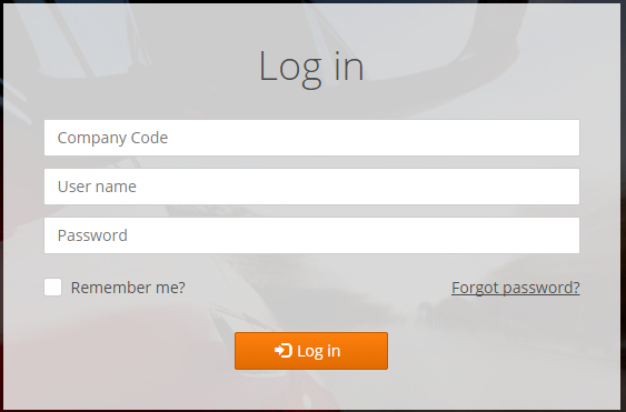 logging in image