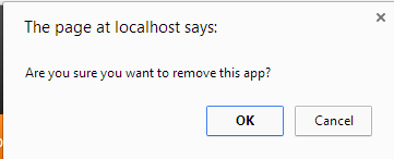 remove an application